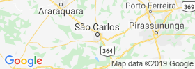 Sao Carlos map